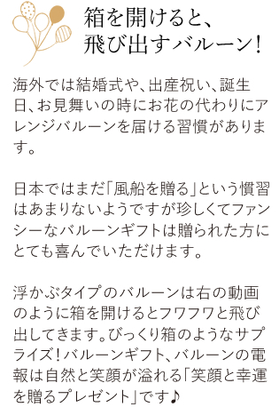 飛び出すバルーン説明